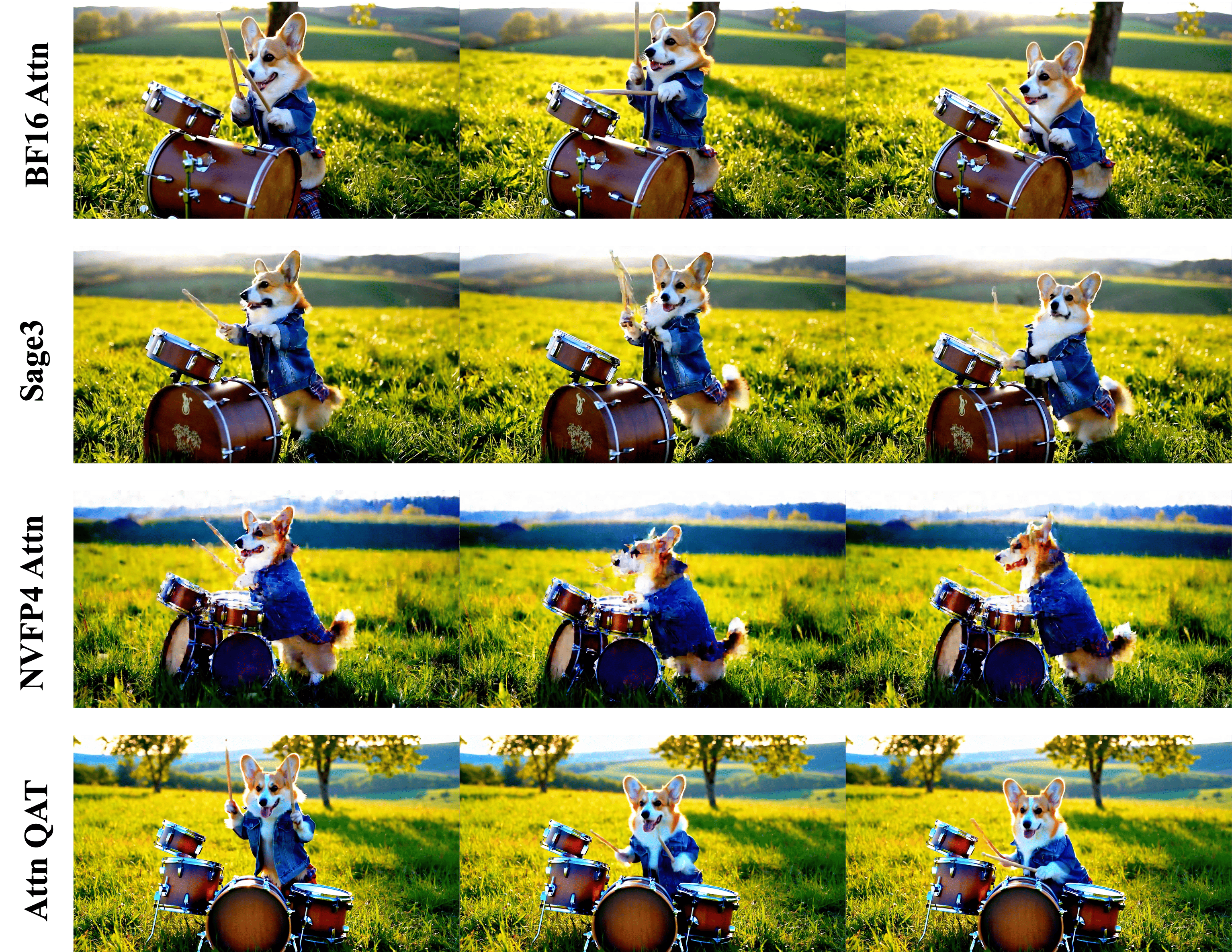 Attn-QAT video quality comparison 原图