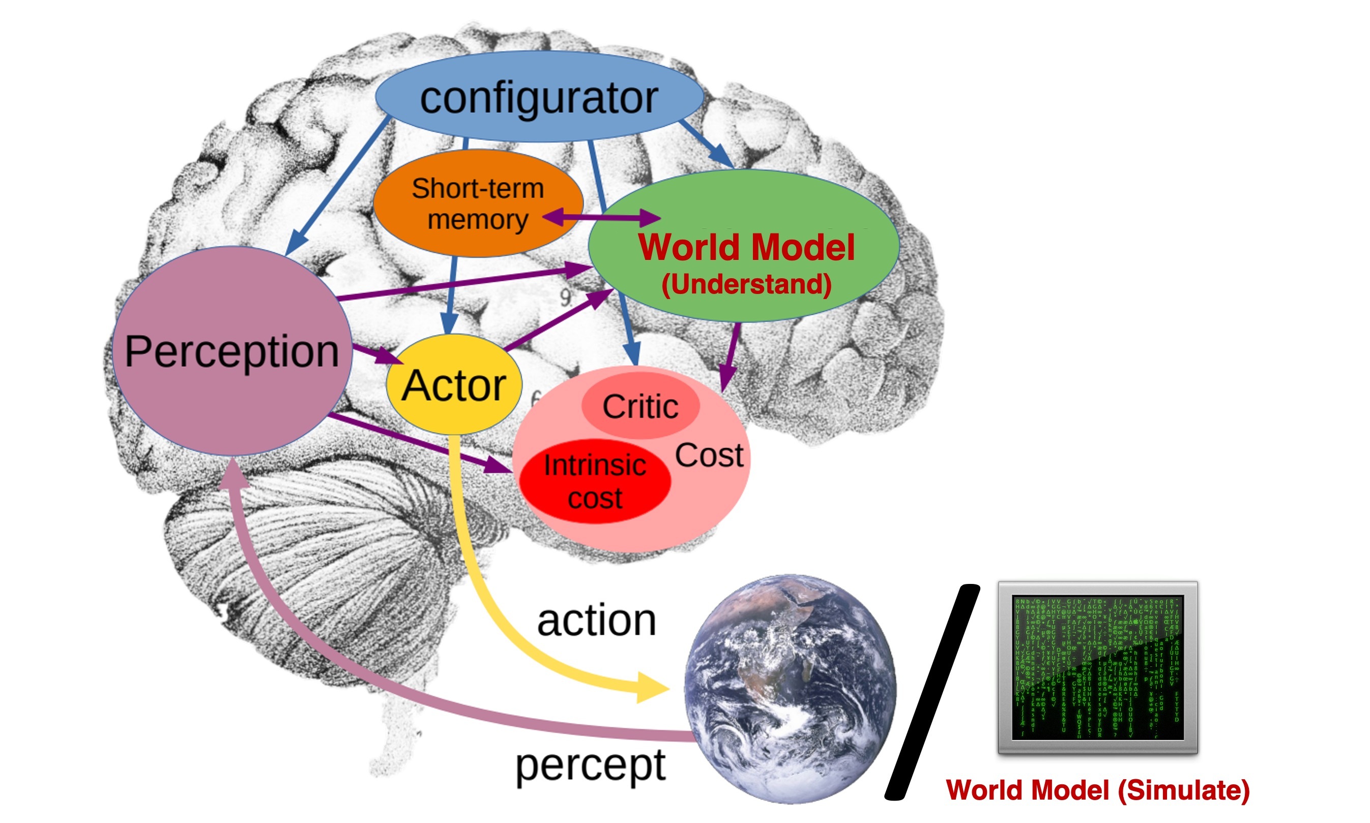 World model paradigms 原论文图